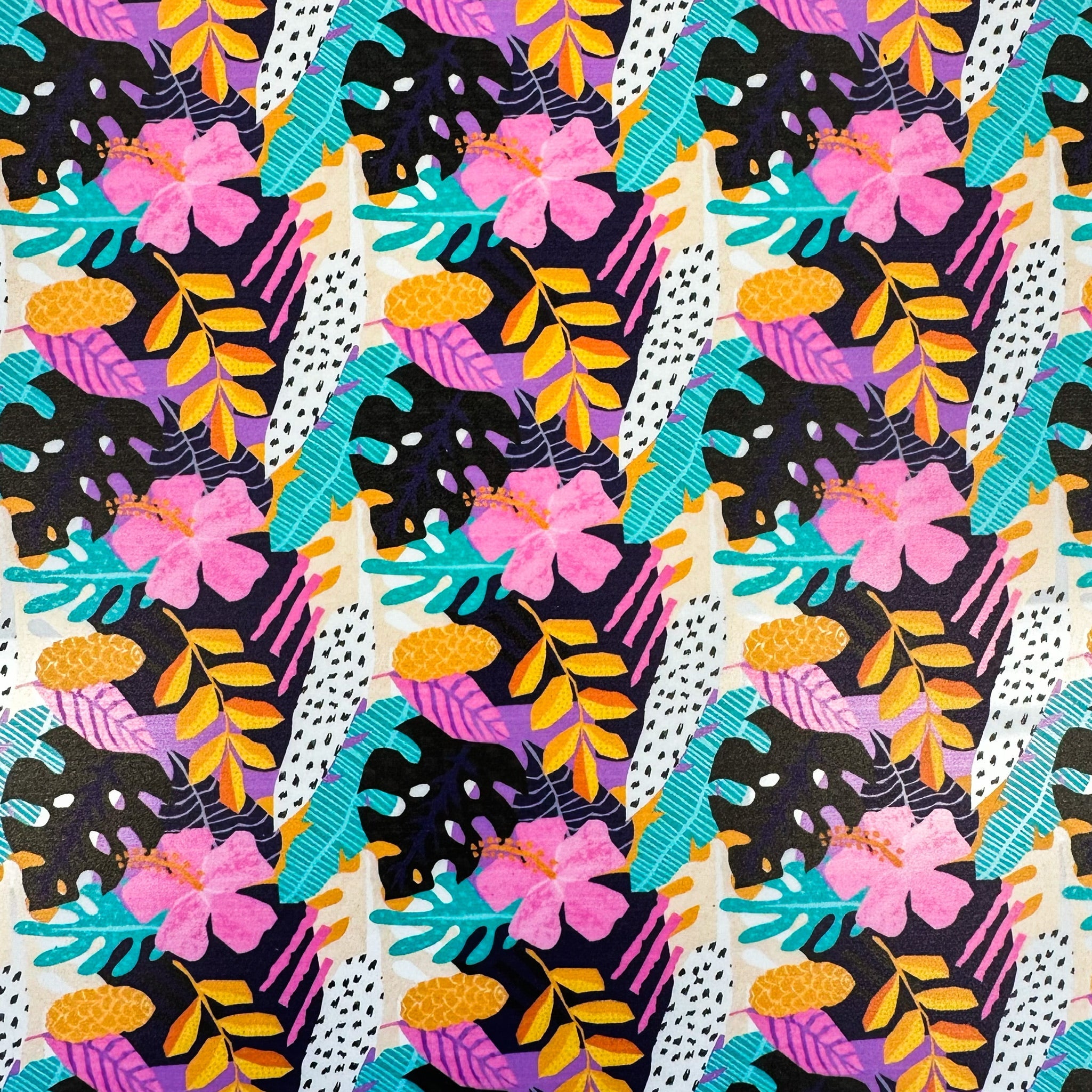 Bright Tropical Foliage Pattern Acrylic Sheet - CMB Pattern Acrylic